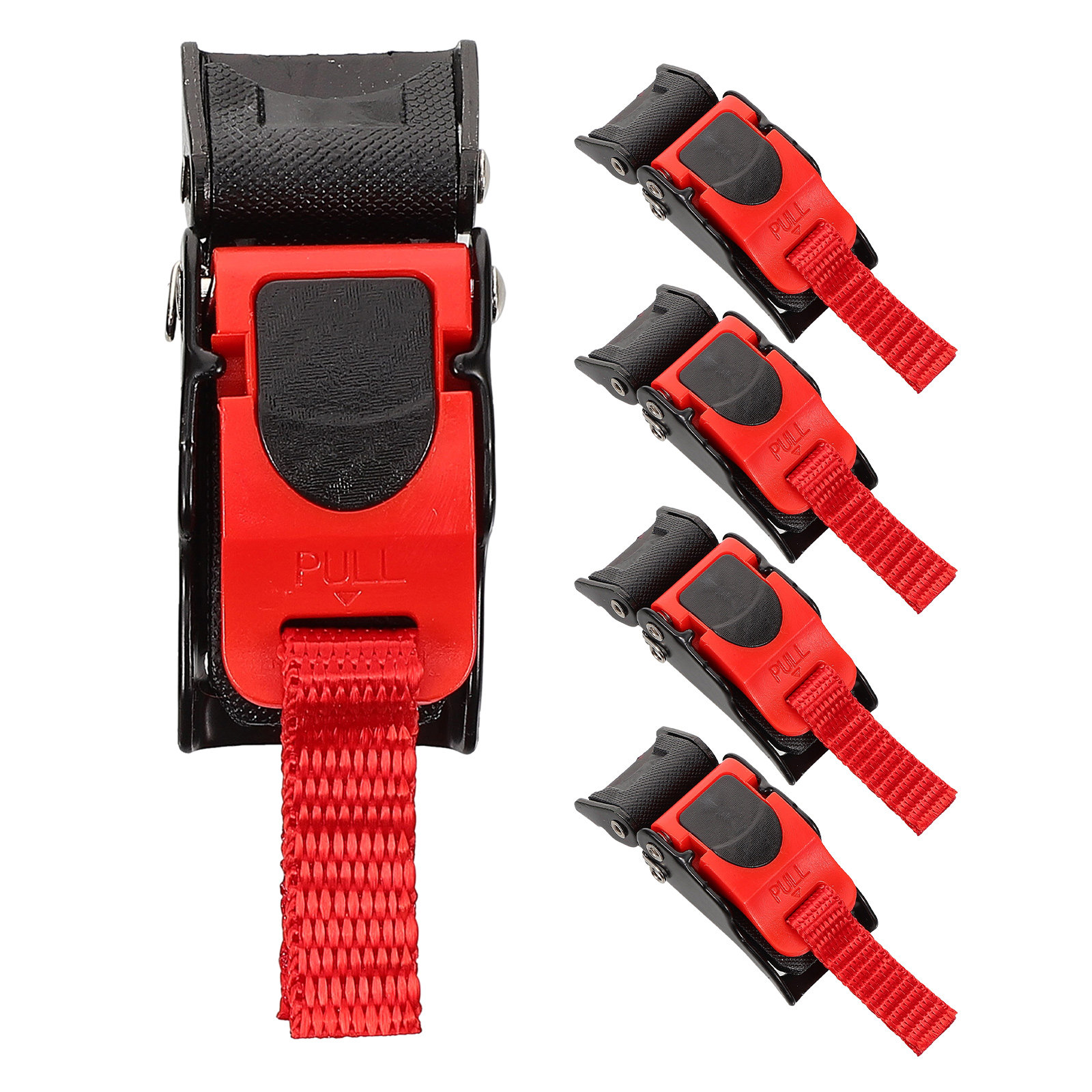 Quick Release Buckle Motorcycle Helmet - 5 Pezzi di Fibbie a Sgancio