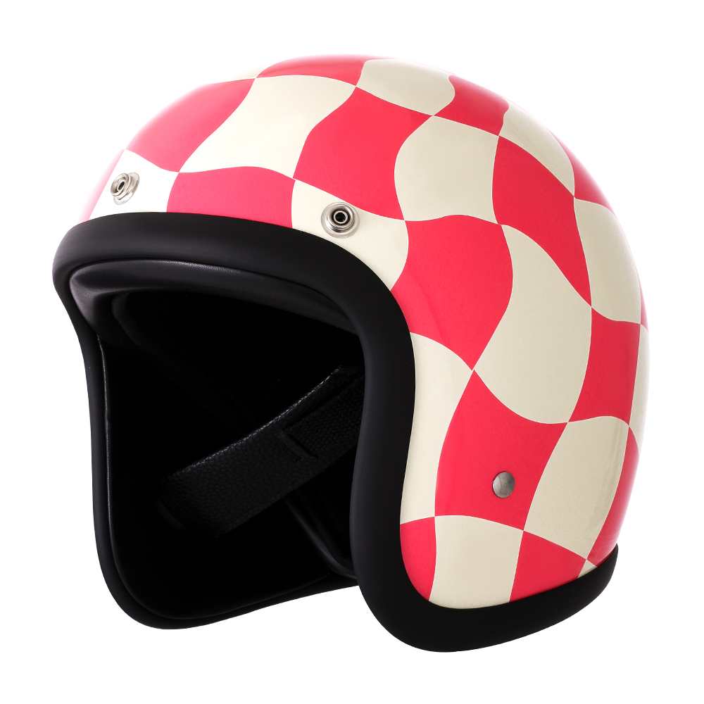 Vintage Open Face Retro Helmet - TT&COCASCOS Casco moto Jet con nuovo