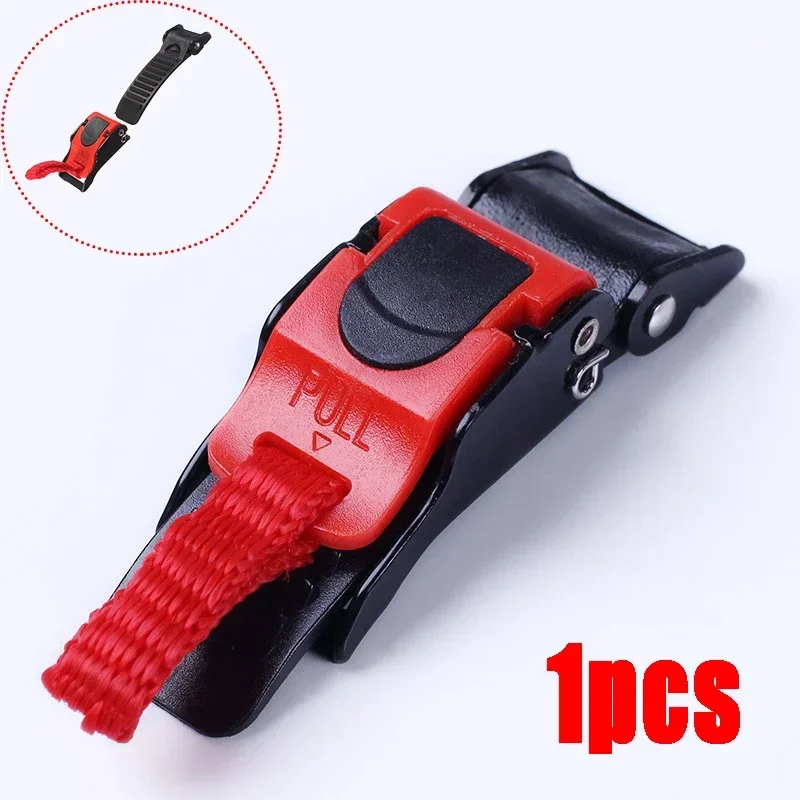 Quick Release Buckle Motorcycle Helmet - 1PC casco moto Clip di velocità