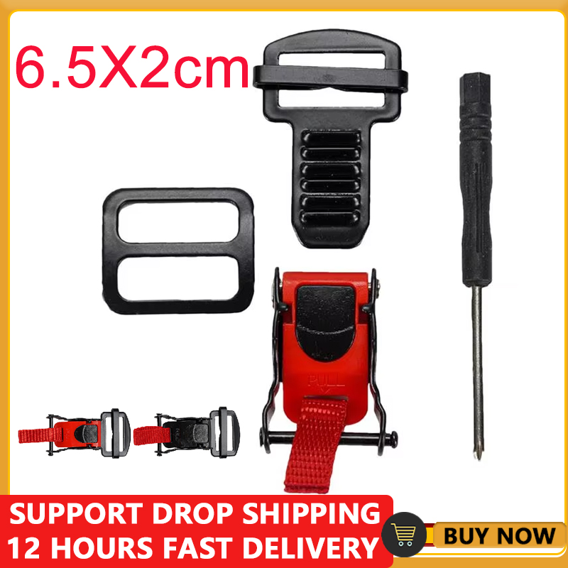 Quick Release Buckle Motorcycle Helmet - Clip di Sgancio Rapido per Sottogola