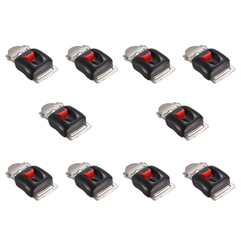Quick Release Buckle Motorcycle Helmet - Nuovo Clip Universale Stabilizzatore 10X per