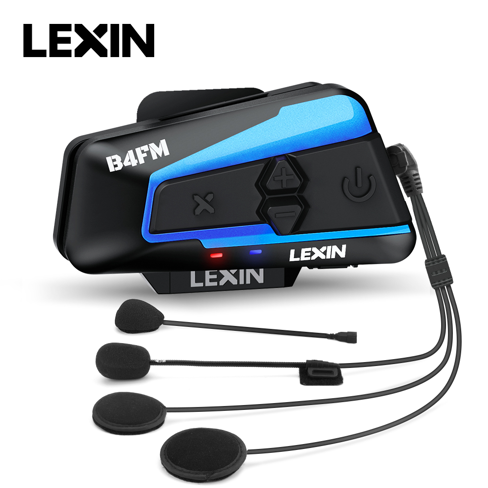 Lexin B4FM-X per 10 piloti int - Universal Motorcycle Helmet Intercom Headset recensione e prezzo
