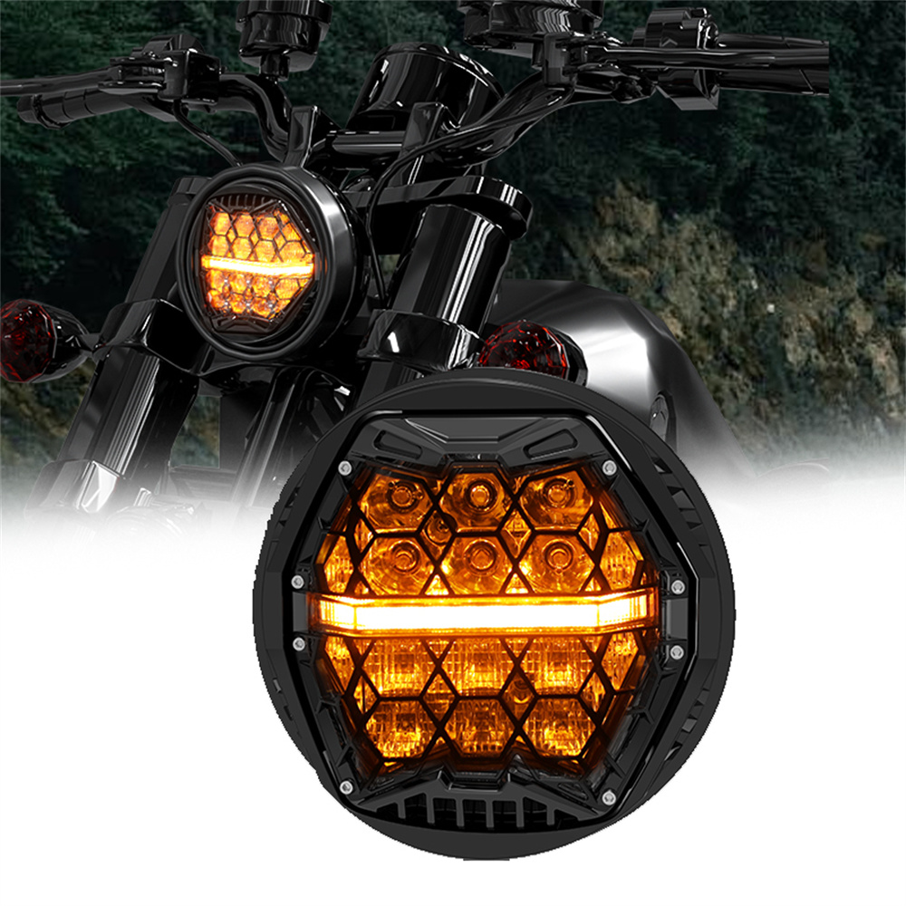 Faro di proiezione a LED roton - Universal Motorcycle Led Headlight Projector recensione e prezzo