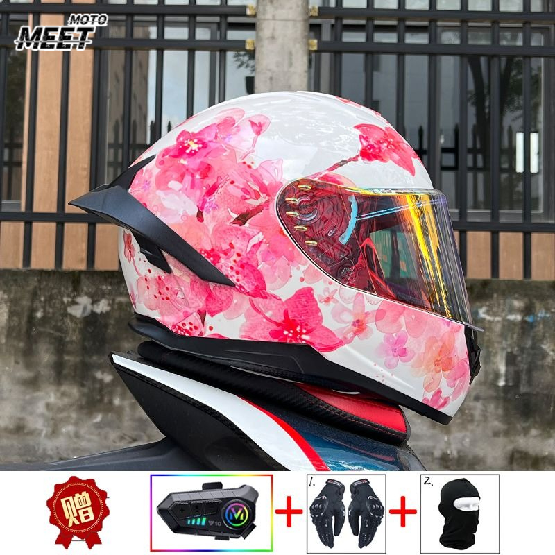 Casco Moto Bluetooth ORZ Quatt - Full Face Motorcycle Helmet With Bluetooth recensione e prezzo