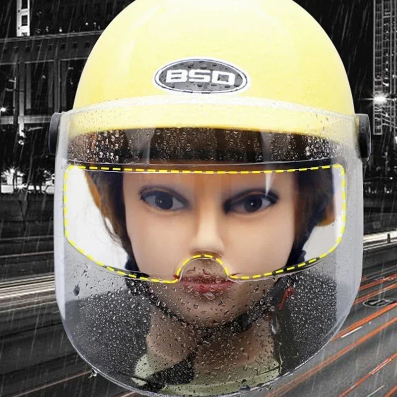 1/4 Pezzi Pellicola Trasparent - Motorcycle Helmets recensione e prezzo