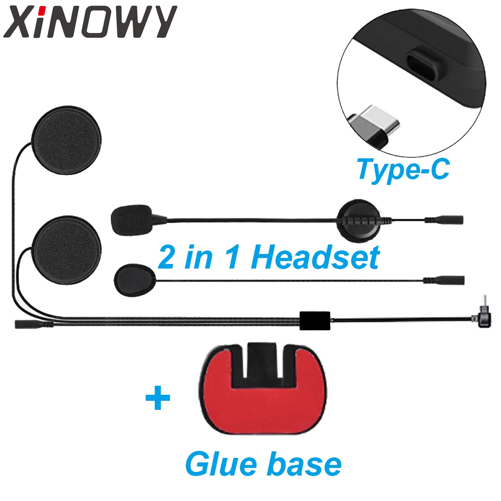 Type-C USB-C per Xinowy V6 PLU - Full Face Motorcycle Helmet With Bluetooth recensione e prezzo