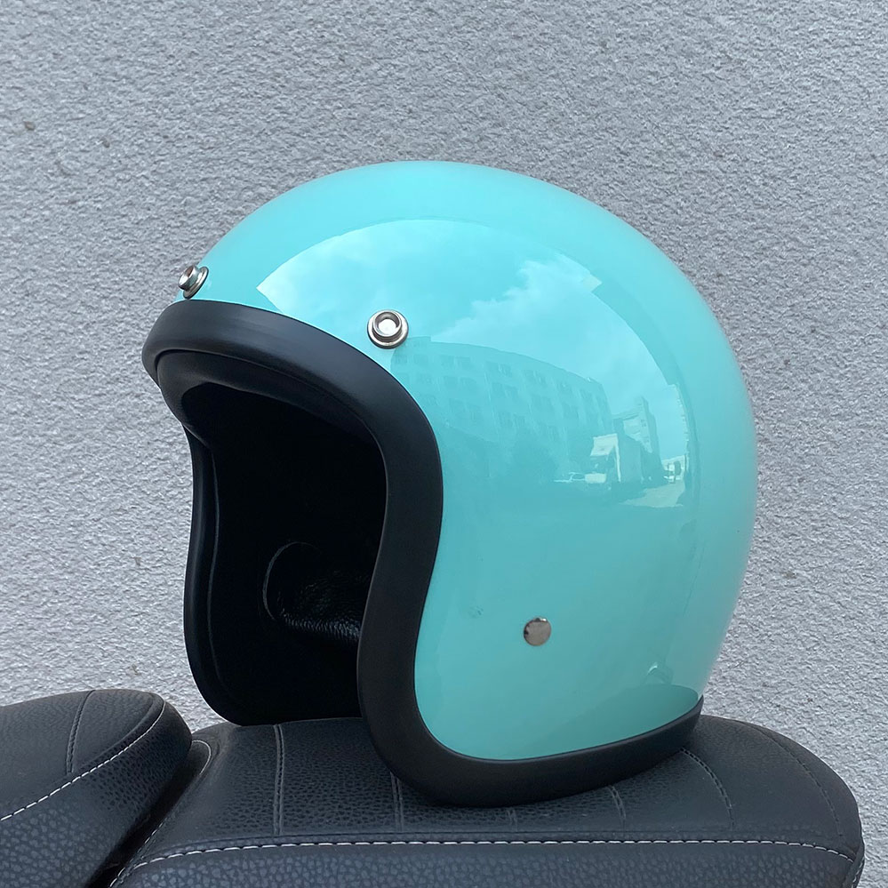 Casco Moto Jet Vintage TT&COCA - Vintage Open Face Retro Helmet recensione e prezzo