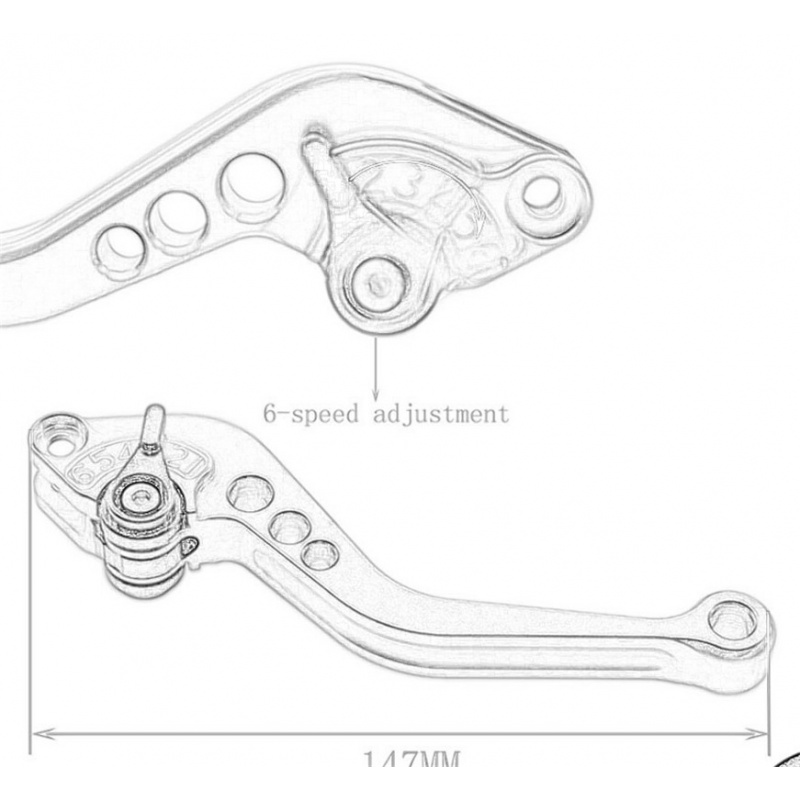 Per Kawasaki Versys 650 Versys - Cnc Aluminum Adjustable Brake Clutch Levers recensione e prezzo