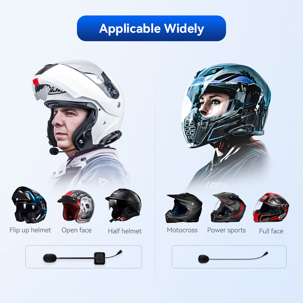 LEXIN-G2 Accessori per cuffie  - Universal Motorcycle Helmet Intercom Headset recensione e prezzo