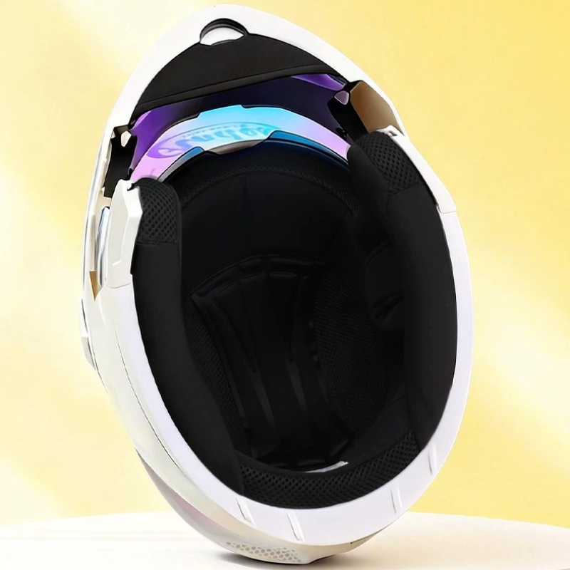 Casco modulare per moto con vi - Modular Flip Up Motorcycle Helmet Dot Approved recensione e prezzo
