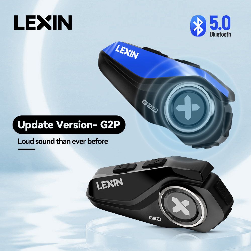 Lexin-G2P Interfono Bluetooth  - Universal Motorcycle Helmet Intercom Headset recensione e prezzo