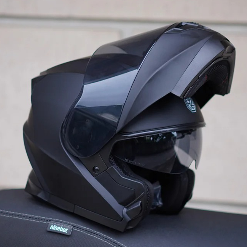 Orz Casco moto integrale con d - Dual Visor Motorcycle Racing Helmet recensione e prezzo